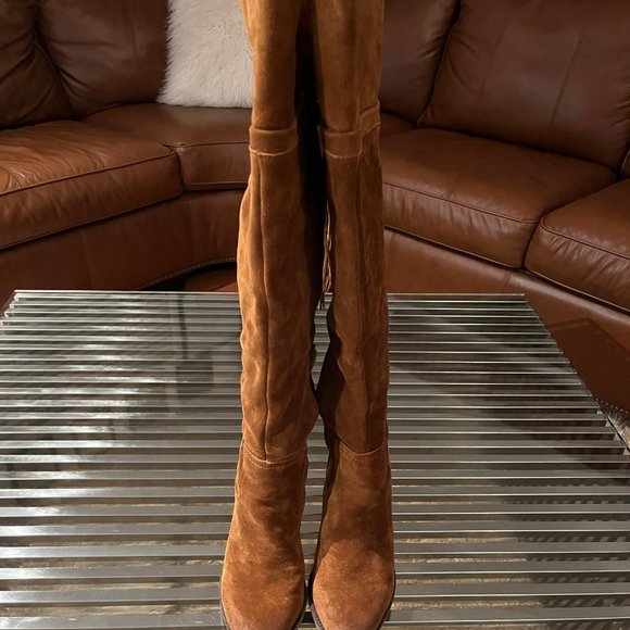 Franco Sarto Shoes Franco Sarto Tall Suede Over The Knee Boots